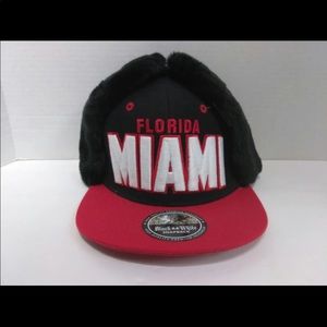 Miami Florida Dog Ear Snapback